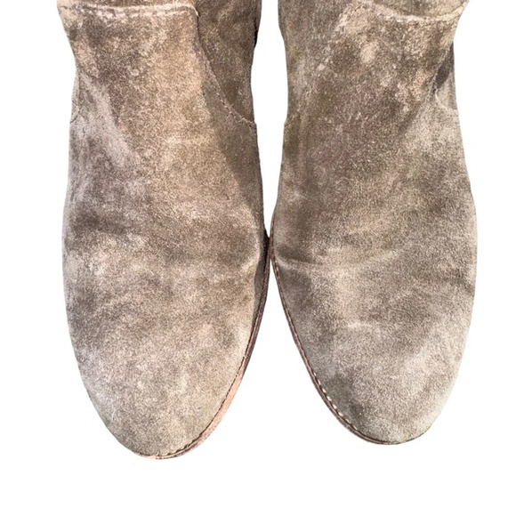 MADEWELL The Brenner Suede Booties Ankle Boot Brown Size 8.5 - Picture 7 of 16